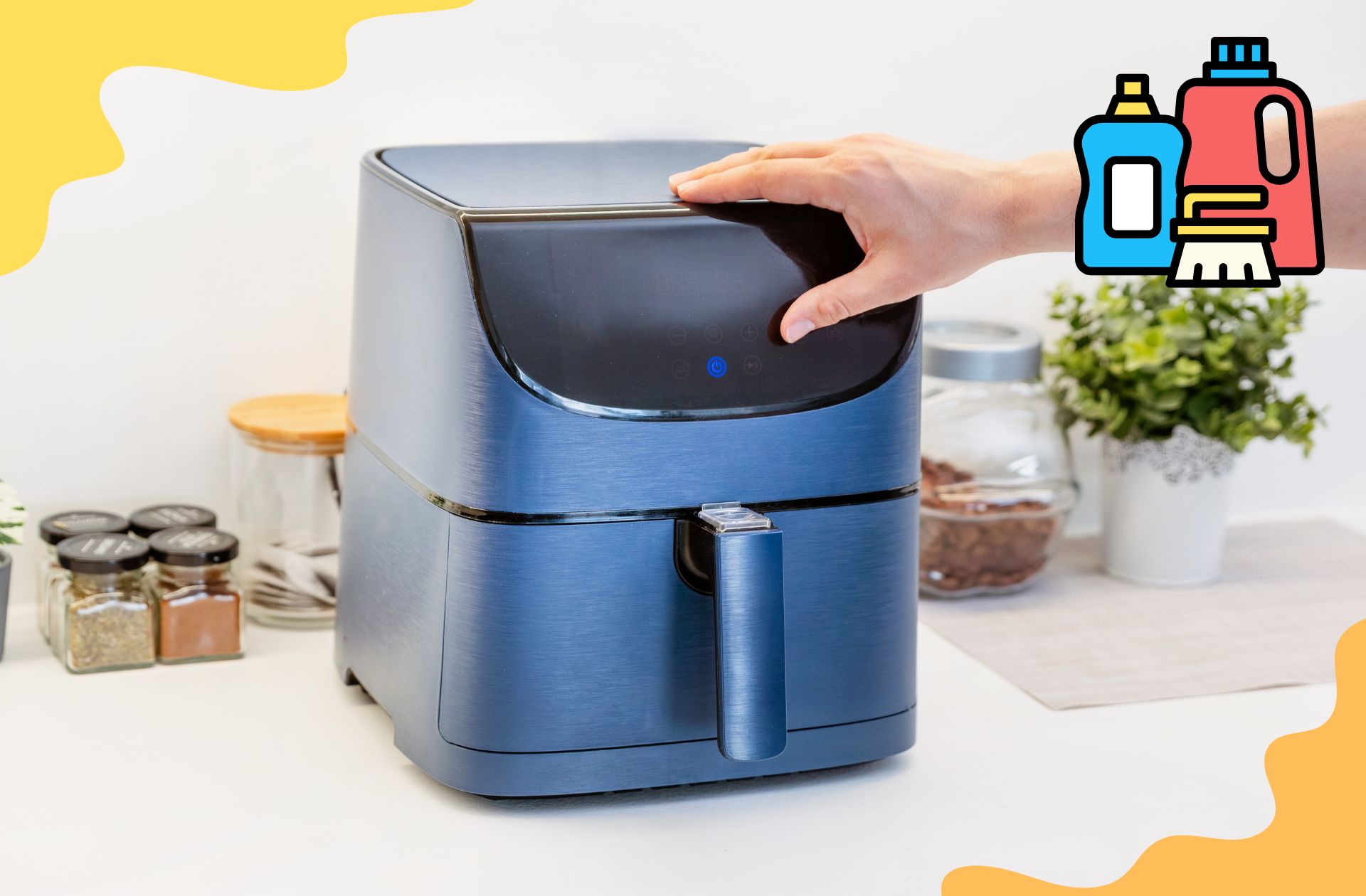 Airfryer schoonmaken HG